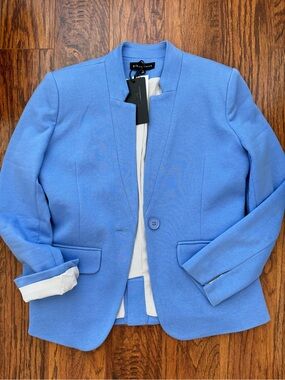 GIBSONLOOK Blue Single-Button Blazer